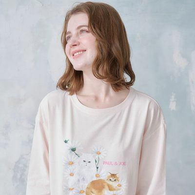 ルームウェアハート柄 サテンロングパンツ単品レディース ルームウェアハート柄 サテンロングパンツ単品レディース