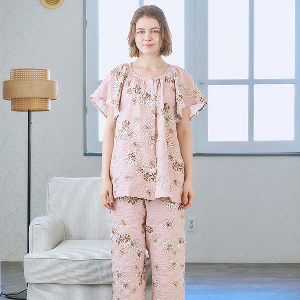 ポールアンドジョー ルームウェア 二重ガーゼ パジャマ 【公式通販】