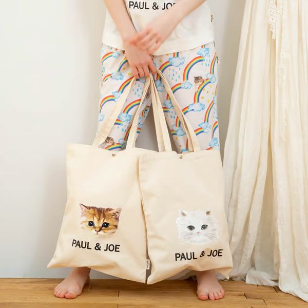 猫グッズのプレゼント人気おすすめ｜PAUL&JOE（ポール＆ジョー）ジプシー トートバッグ