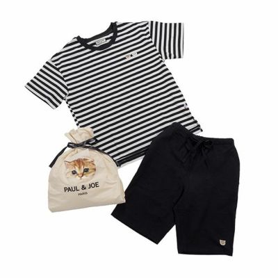 A BATHING APE 120cm Tシャツ&ショートパンツセット キッズエイプシャークモチーフプリントT&ショートパンツ