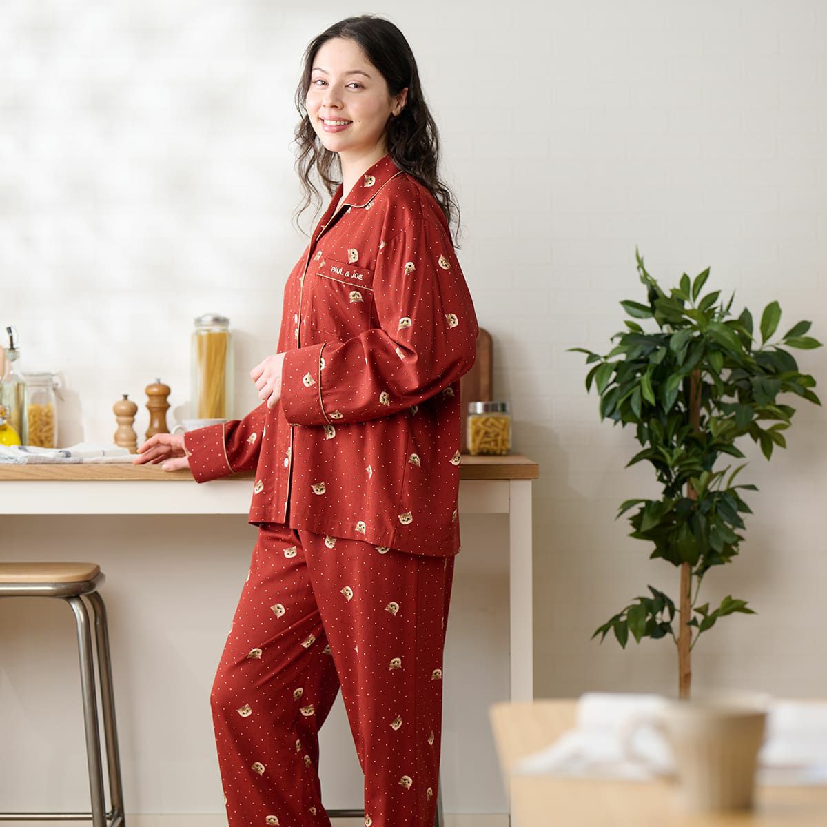 ヌネットとドット サテンパジャマ | 【公式】ポール アンド ジョー