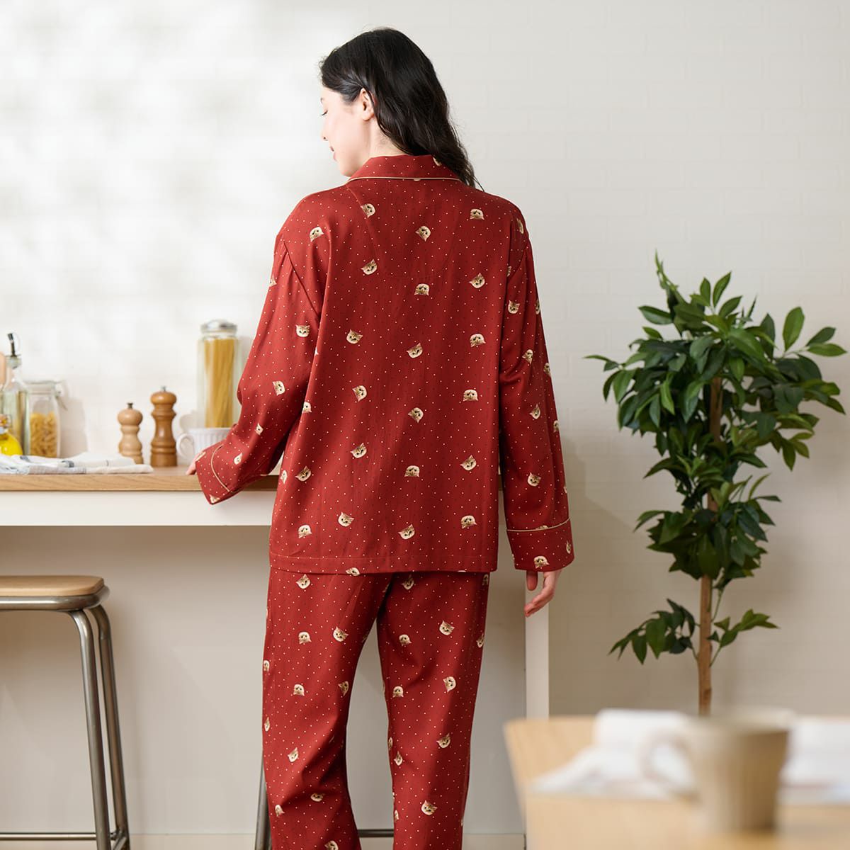 ヌネットとドット サテンパジャマ | 【公式】ポール アンド ジョー