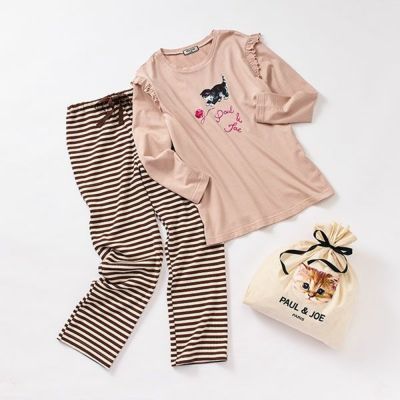 ラッピング済み】毛糸遊びキャット×ボーダー セットアップ | 【公式