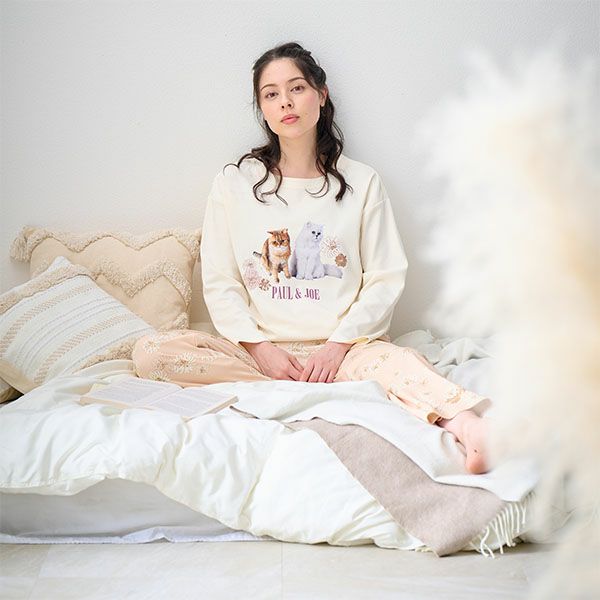 エコバッグラッピング】 ヌネットジプシーwithクリザンテーム天竺