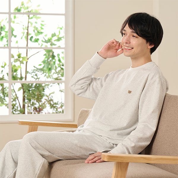 エコバッグラッピング】 【メンズ】ヌネットワッペンスウェット