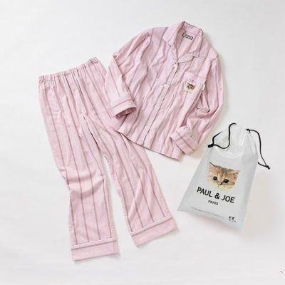 ポール＆ジョー パリス（PAUL&JOE PARIS）/ストレッチガーゼストライプパジャマ ラッピング済み】 ストレッチガーゼストライプパジャマ | 【公式