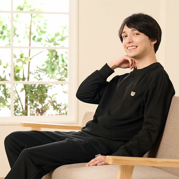 ラッピング済み】 【メンズ】ヌネットワッペンスウェット セットアップ