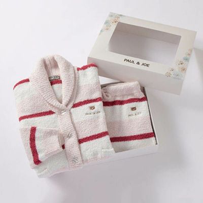 ラッピング済】【メンズ】メランジボーダーニット ショール