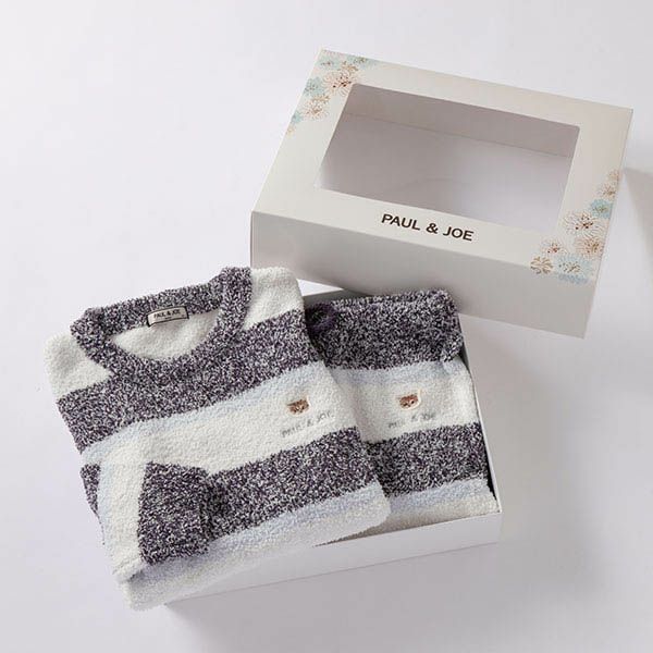 ラッピング済】【メンズ】メランジボーダーニット プルオーバー